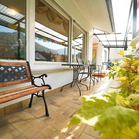 Ferienwohnung Im Haus Lotus Mit Grossem Balkon Und Garten Bad Urach Exterior photo